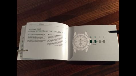 rolex gmt user manual|rolex watch setting instructions.